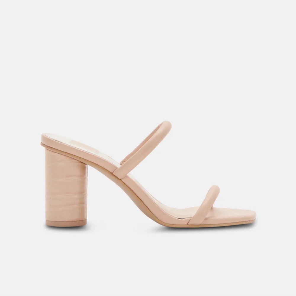 DOLCE VITA NOLES HEELS CREAM STELLA SIZE 8